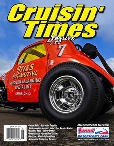 Otie's Automotive Fiat Topolino featured in Cruisin' Times Magazine - January 2019