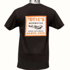 Otie's Automotive Nostalgia Drag Racing Vintage 1964 Decal T-shirt