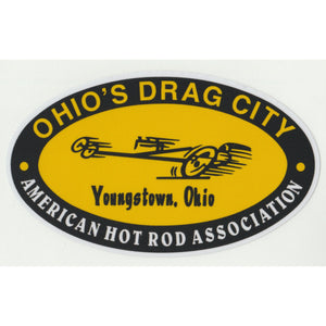 Ohio's Drag City Decal-Otie's Automotive Nostalgia Drag Racing