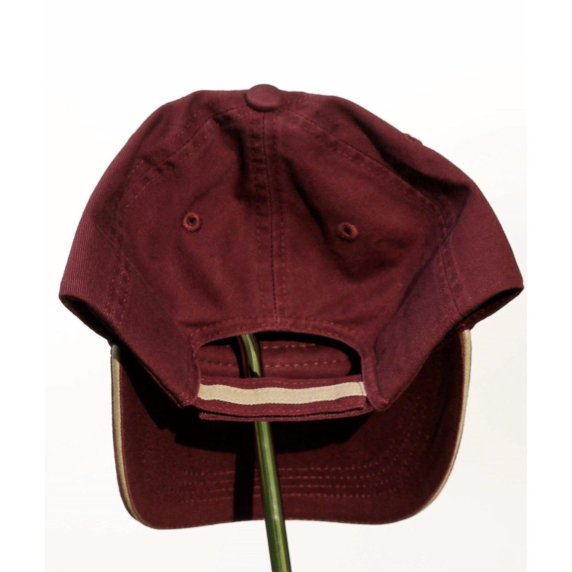 Otie's Automotive Nostalgia Drag Racing Classic Maroon Embroidered Hat