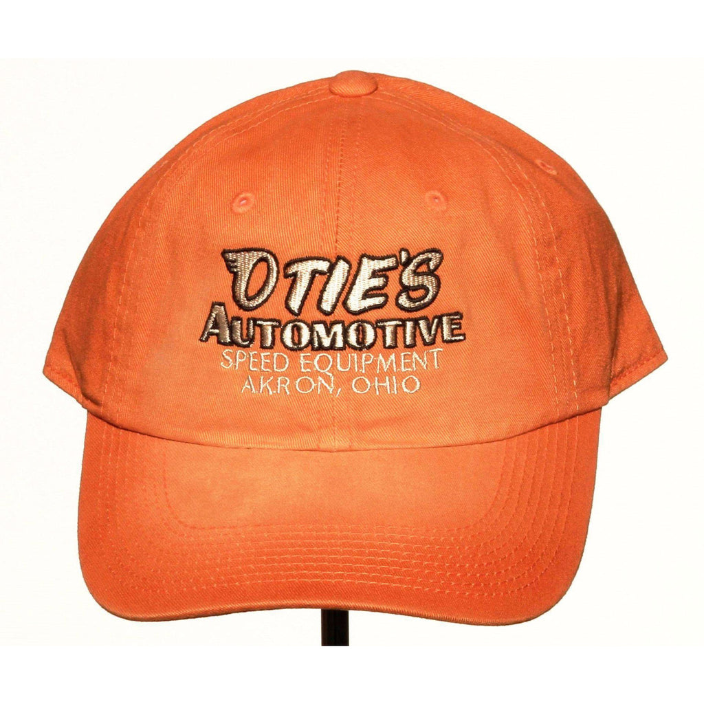 Otie's Automotive Nostalgia Drag Racing Vintage Faded Orange Hat