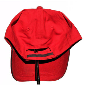 Otie's Automotive Nostalgia Drag Racing Red Embroidered Hat