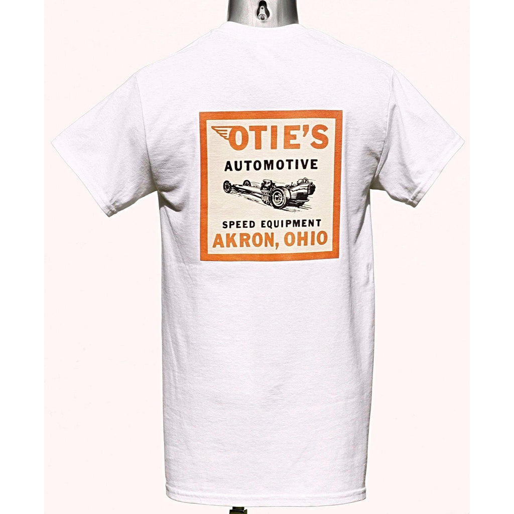 Otie's Automotive Nostalgia Drag Racing 1964 Decal T-shirt